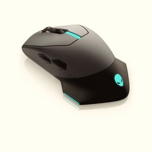 Alienware AW610M Wired/Wireless Gaming Mouse - Dark Side of The Moon